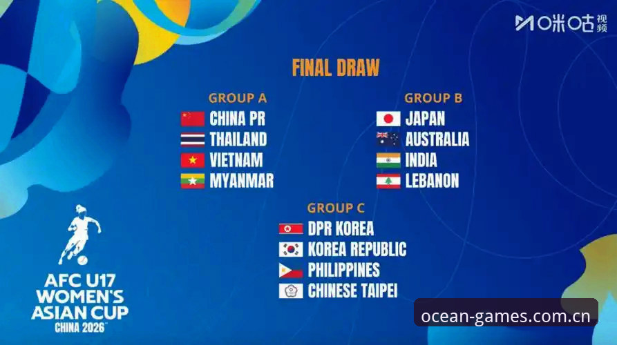 U17世界杯抽签揭晓！3大看点助你快速读懂赛事格局